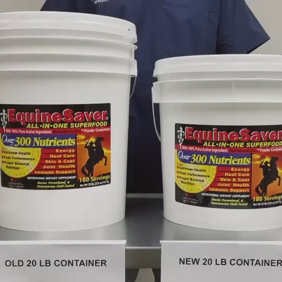 New EquineSaver 20 lb Bucket