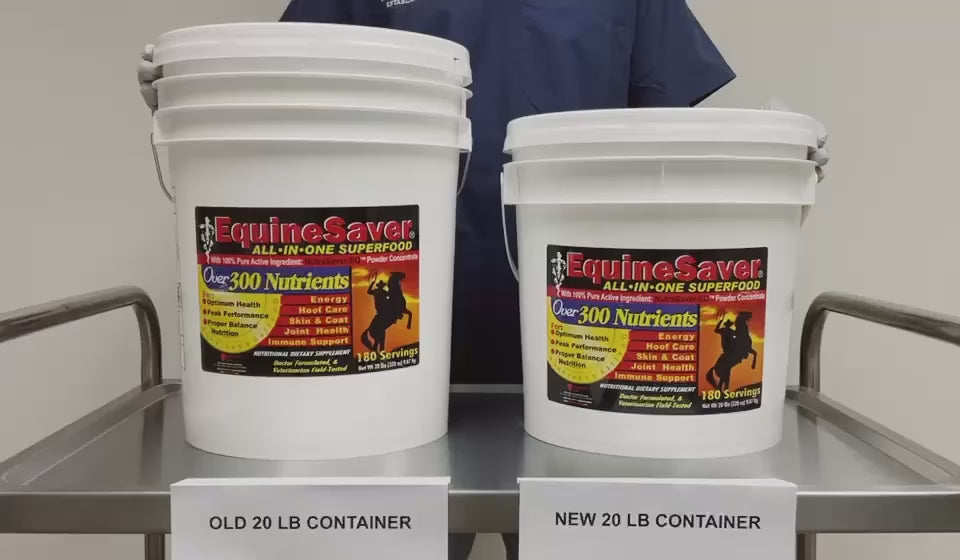 New EquineSaver 20 lb Bucket